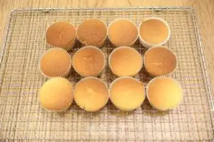Make Almond sponge cake step 11