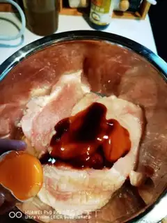 Make Old Beijing chicken roll step 4