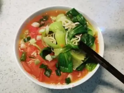 Make Tomato mushroom noodles step 7
