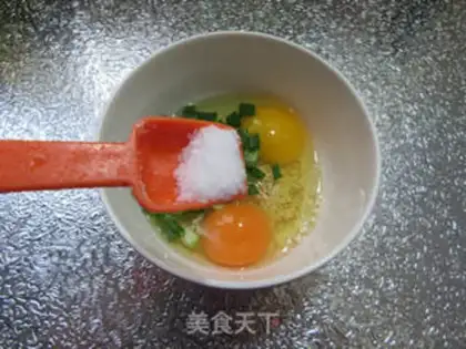 Make Egg oatmeal step 2