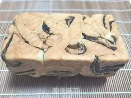 Make Pyramid sesame soybeans bread step 11