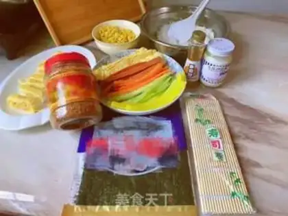Make Sushi rolls step 2