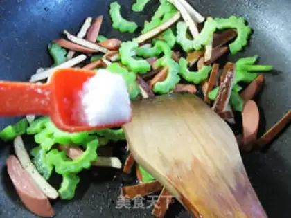 Make Ham sausages and fragrances step 5