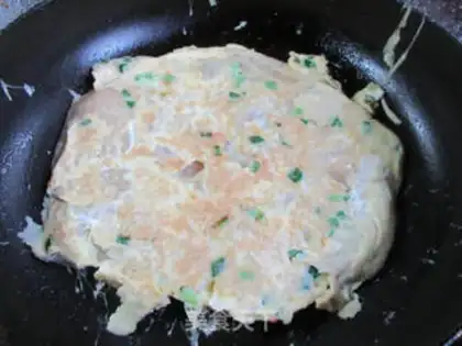 Make Egg oatmeal step 7