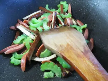 Make Ham sausages and fragrances step 7