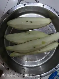 Make Meat and eggplant step 0