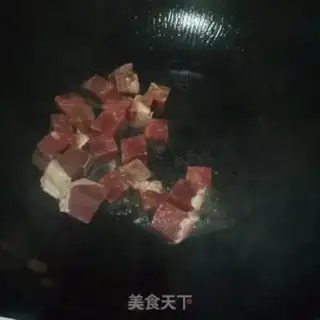 Make Black pepper beef from broccoli step 10