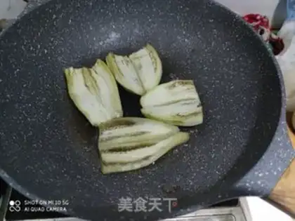 Make Meat and eggplant step 2