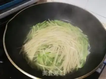 Make Double yogurt noodle step 4