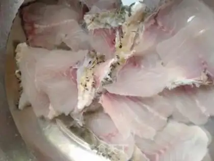 Make Cold pan fish step 0