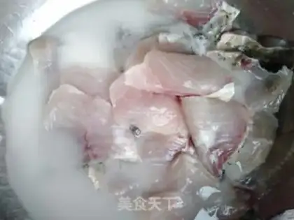 Make Cold pan fish step 1