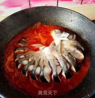Make Creative tomato redfish step 6