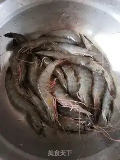 Make Sugar and shrimp step 0