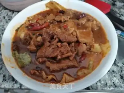 Make Boiled beef chips step 12