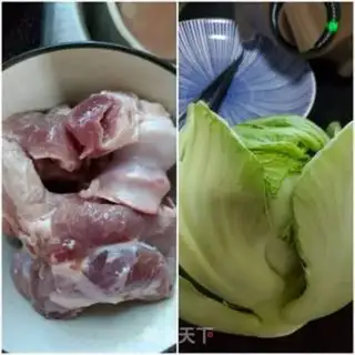 Make Pork bone mustard soup step 0