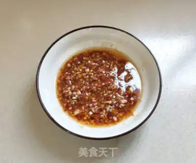 Make Garlic fans steaming doll food step 2