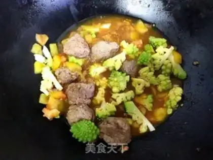 Make Tomatoe cowballs step 8