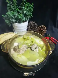 Make Pork bone mustard soup step 6