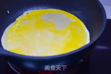Make Breakfast eggcake step 3