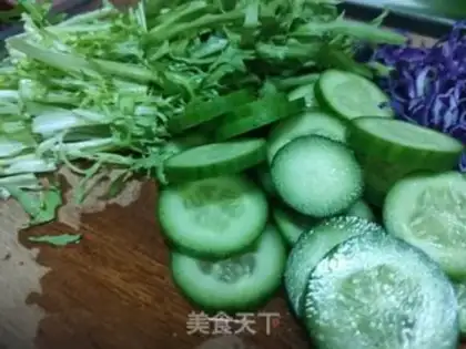 Make Vegetable salad step 3