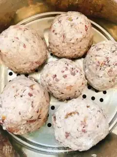 Make Sticky bean buns step 6