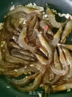 Make Shrimp with oil step 5