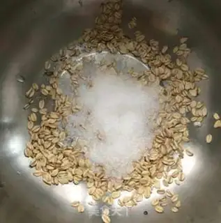 Make A oatmeal bag step 0