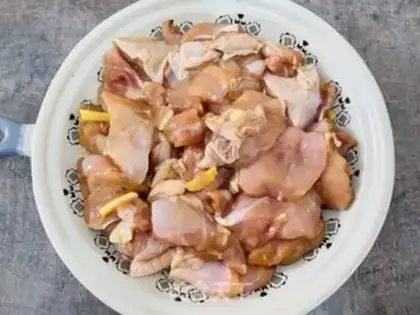 Make Steam chicken legs step 7