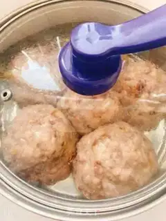 Make Sticky bean buns step 7