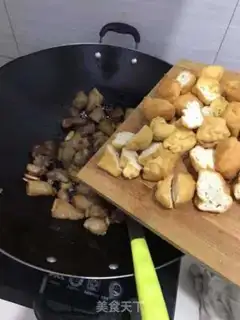 Make Tofu meat step 5