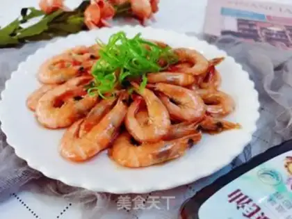 Make Shrimp with oil step 8