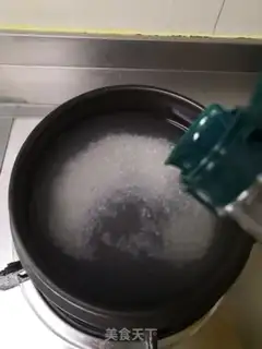 Make Cough and beef congee step 1