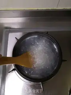 Make Cough and beef congee step 3