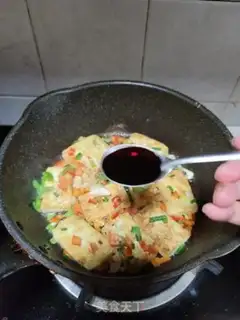 Make Pepper salt tofu step 6