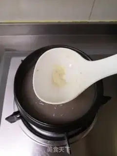 Make Cough and beef congee step 13
