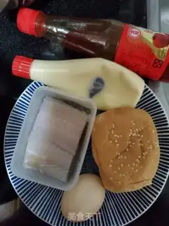 Make Fish burger step 0