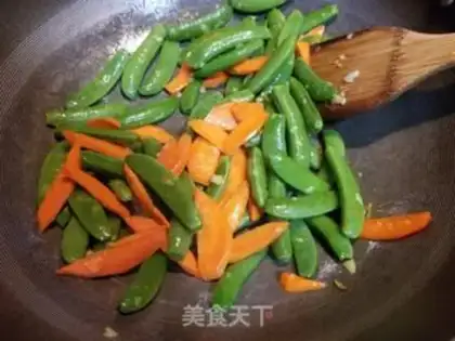 Make Sprayed sweet beans step 7