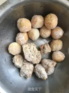 Make Shrimp congee step 1
