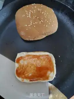Make Fish burger step 7