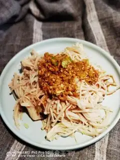 Make Frozen needle mushrooms step 15