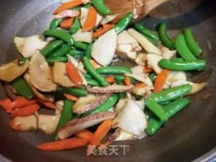 Make Sprayed sweet beans step 11