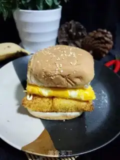 Make Fish burger step 11