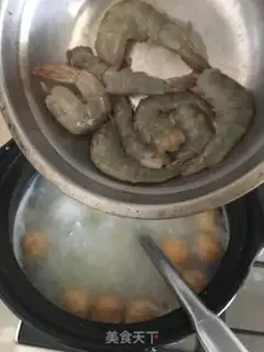 Make Shrimp congee step 9
