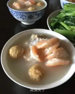 Make Shrimp congee step 11