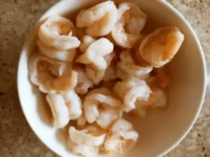 Make Fruit shrimp step 2