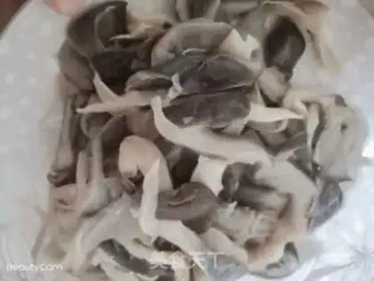 Make Mushroom fried chicken step 1