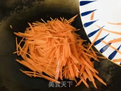 Make Garlic carrots step 2