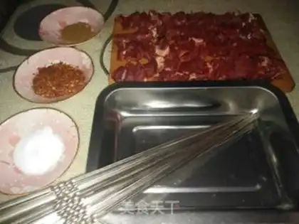 Make The lamb string step 1