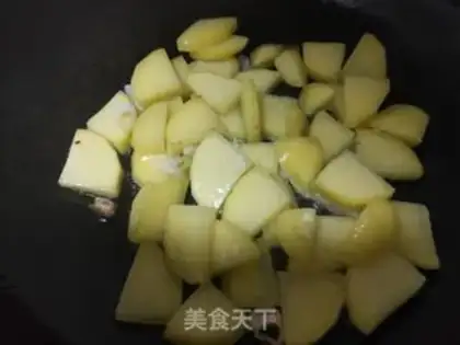 Make Five flowers with potatoes step 4