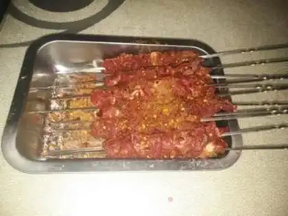 Make The lamb string step 3